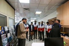 بازدید جوانان هلال احمر از ایکنا
