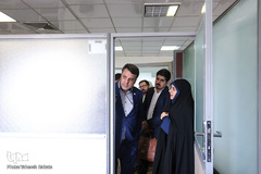 بازدید جوانان هلال احمر از ایکنا
