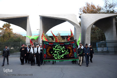 تجدید بیعت دسته‌های عزاداری دانشجویی با رهبر معظم انقلاب