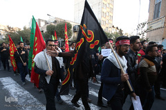 تجدید بیعت دسته‌های عزاداری دانشجویی با رهبر معظم انقلاب