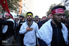 تجدید بیعت دسته‌های عزاداری دانشجویی با رهبر معظم انقلاب