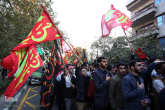 تجدید بیعت دسته‌های عزاداری دانشجویی با رهبر معظم انقلاب