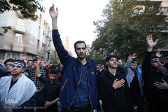 تجدید بیعت دسته‌های عزاداری دانشجویی با رهبر معظم انقلاب