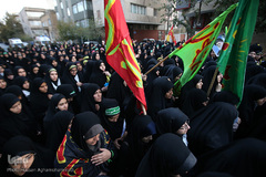 تجدید بیعت دسته‌های عزاداری دانشجویی با رهبر معظم انقلاب