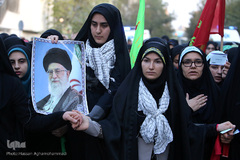 تجدید بیعت دسته‌های عزاداری دانشجویی با رهبر معظم انقلاب