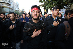 تجدید بیعت دسته‌های عزاداری دانشجویی با رهبر معظم انقلاب