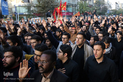 تجدید بیعت دسته‌های عزاداری دانشجویی با رهبر معظم انقلاب