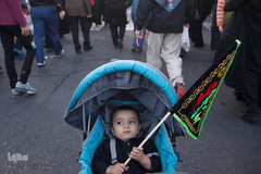 راهپیمایی جاماندگان اربعین حسینی در تهران
