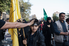 راهپیمایی جاماندگان اربعین حسینی در تهران
