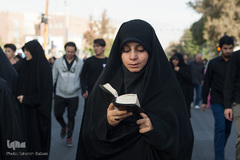 راهپیمایی جاماندگان اربعین حسینی در تهران
