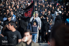 راهپیمایی جاماندگان اربعین حسینی در تهران
