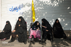 راهپیمایی جاماندگان اربعین حسینی در تهران
