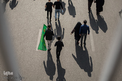 راهپیمایی جاماندگان اربعین حسینی در تهران
