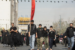 راهپیمایی جاماندگان اربعین حسینی در تهران
