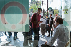 داوطلبان اهدای خون به زلزله زدگان کرمانشاه