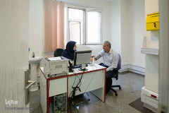 داوطلبان اهدای خون به زلزله زدگان کرمانشاه