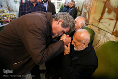 مراسم ترحیم همسر مرحومه استاد مظاهری