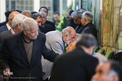 مراسم ترحیم همسر مرحومه استاد مظاهری