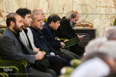 مراسم ترحیم همسر مرحومه استاد مظاهری