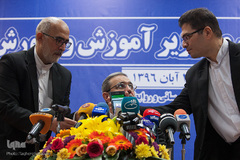 نشست خبری وزیر آموزش و پرورش ایران
