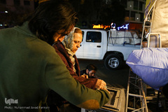 جمع آوری کمک های مردی برای زلزله زدگان 