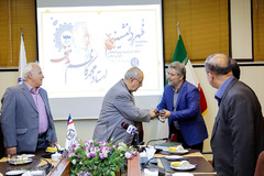 تجلیل از استاد محمد کاظم نداف