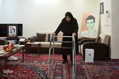 دیدار هفتگی جامعه قرآنی با خانواده طلبه شهید سیدعلی‌اکبر فاطمی نیری
