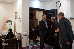 دیدار هفتگی جامعه قرآنی با خانواده طلبه شهید سیدعلی‌اکبر فاطمی نیری
