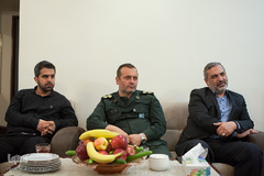 دیدار هفتگی جامعه قرآنی با خانواده طلبه شهید سیدعلی‌اکبر فاطمی نیری
