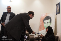 دیدار هفتگی جامعه قرآنی با خانواده طلبه شهید سیدعلی‌اکبر فاطمی نیری
