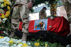 مراسم تشییع پیکر شهید محمد عبداللهی
