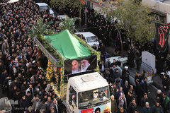 مراسم تشییع پیکر شهید محمد عبداللهی
