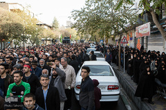 مراسم تشییع پیکر شهید محمد عبداللهی
