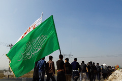 زائران پیاده امام رضا (ع)