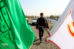 زائران پیاده امام رضا (ع)