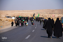 زائران پیاده امام رضا (ع)