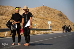 زائران پیاده امام رضا (ع)