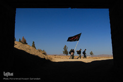 زائران پیاده امام رضا (ع)