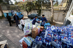 ارسال کمکهای جامعه قرآنی به مناطق زلزله زده