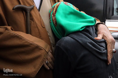 حضور رهبر معظم انقلاب در منطقه زلزله‌زده سرپل ذهاب