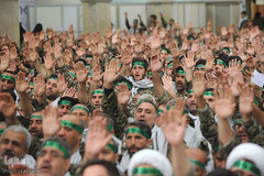 دیدار هزاران نفر از بسیجیان سراسر کشور با رهبر معظم انقلاب