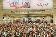 دیدار هزاران نفر از بسیجیان سراسر کشور با رهبر معظم انقلاب