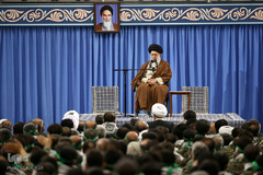 دیدار هزاران نفر از بسیجیان سراسر کشور با رهبر معظم انقلاب