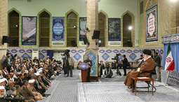 دیدار هزاران نفر از بسیجیان سراسر کشور با رهبر معظم انقلاب