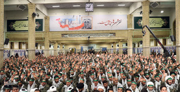 دیدار هزاران نفر از بسیجیان سراسر کشور با رهبر معظم انقلاب