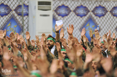 دیدار هزاران نفر از بسیجیان سراسر کشور با رهبر معظم انقلاب