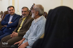 دیدار جامعه قرآنی با خانواده شهید محمود ریاحی
