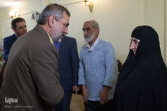 دیدار جامعه قرآنی با خانواده شهید محمود ریاحی
