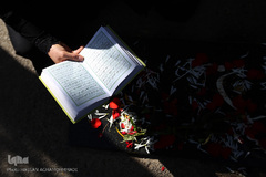 مراسم غبارروبی مزار شهداء بهشت زهرای تهران در هفته بسیج