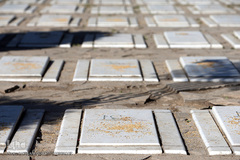 مراسم غبار روبی مزار شهداء بهشت زهرای تهران در هفته بسیج